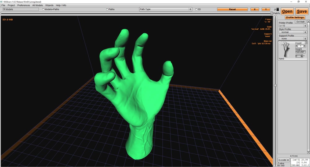 logiciel impression 3d kisslicer