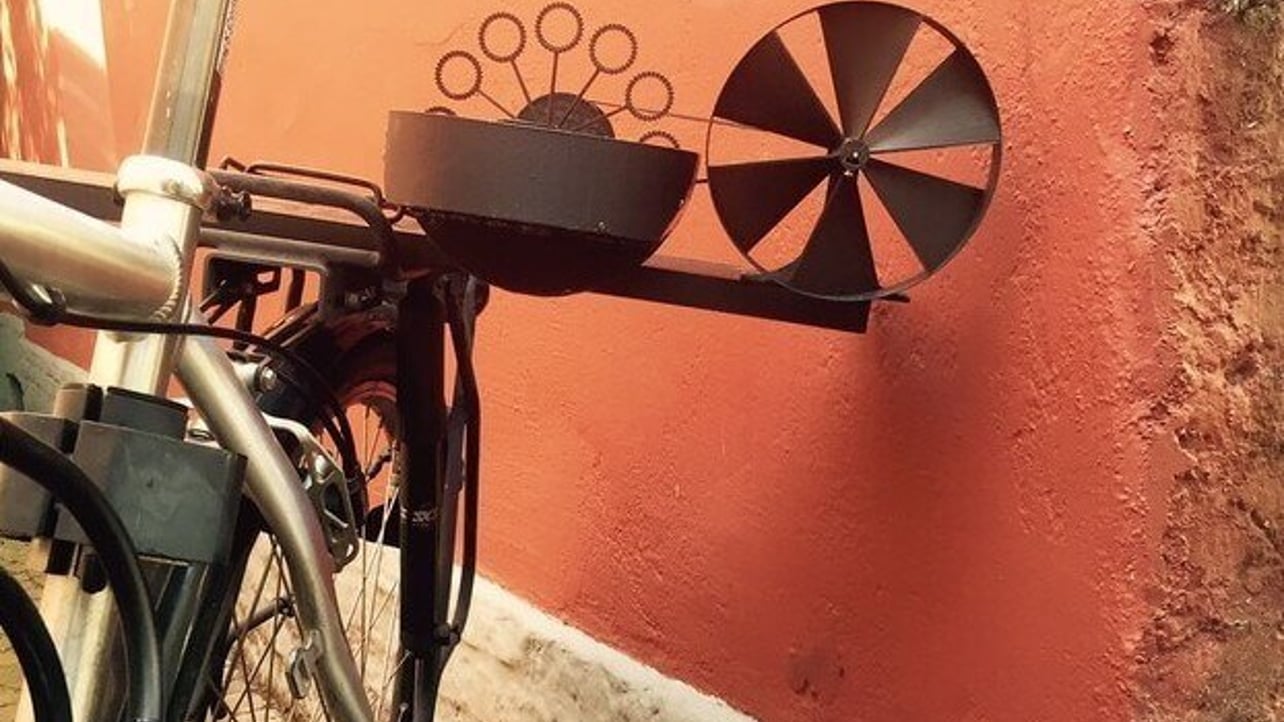 Bicycle Bubble Machine: Cyclists Forever Blowing Bubbles | All3DP