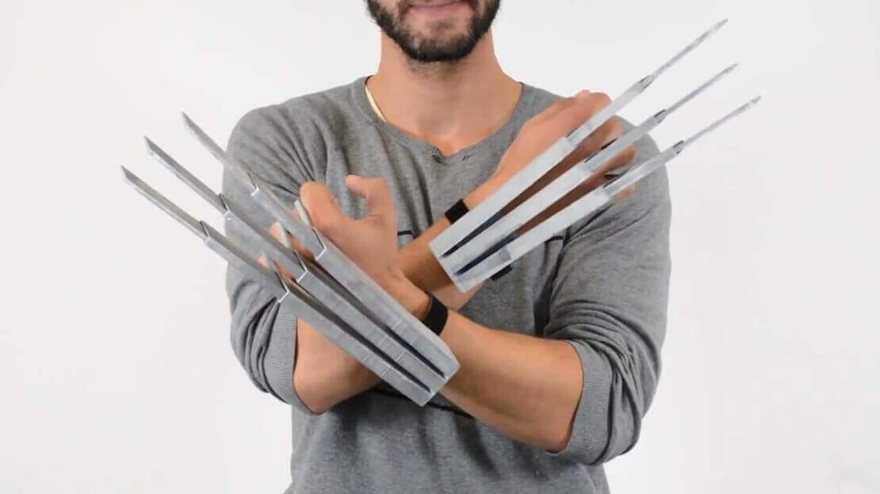 Hey Bub Check Out These 3d Printed Wolverine Claws All3dp