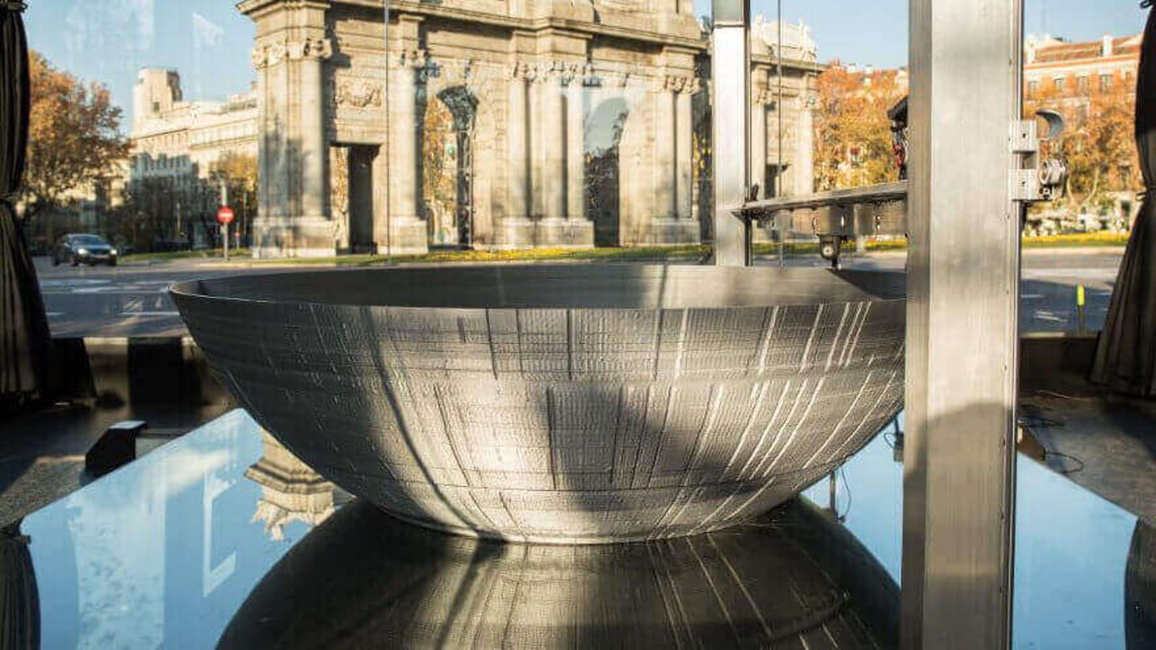 Massive 3d Printed Death Star In Madrid To Promote Rogue One All3dp