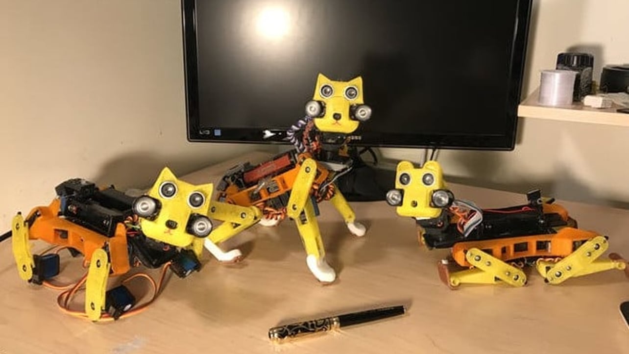 OpenCat 3D  Print  Your Own Robotic Cat  All3DP