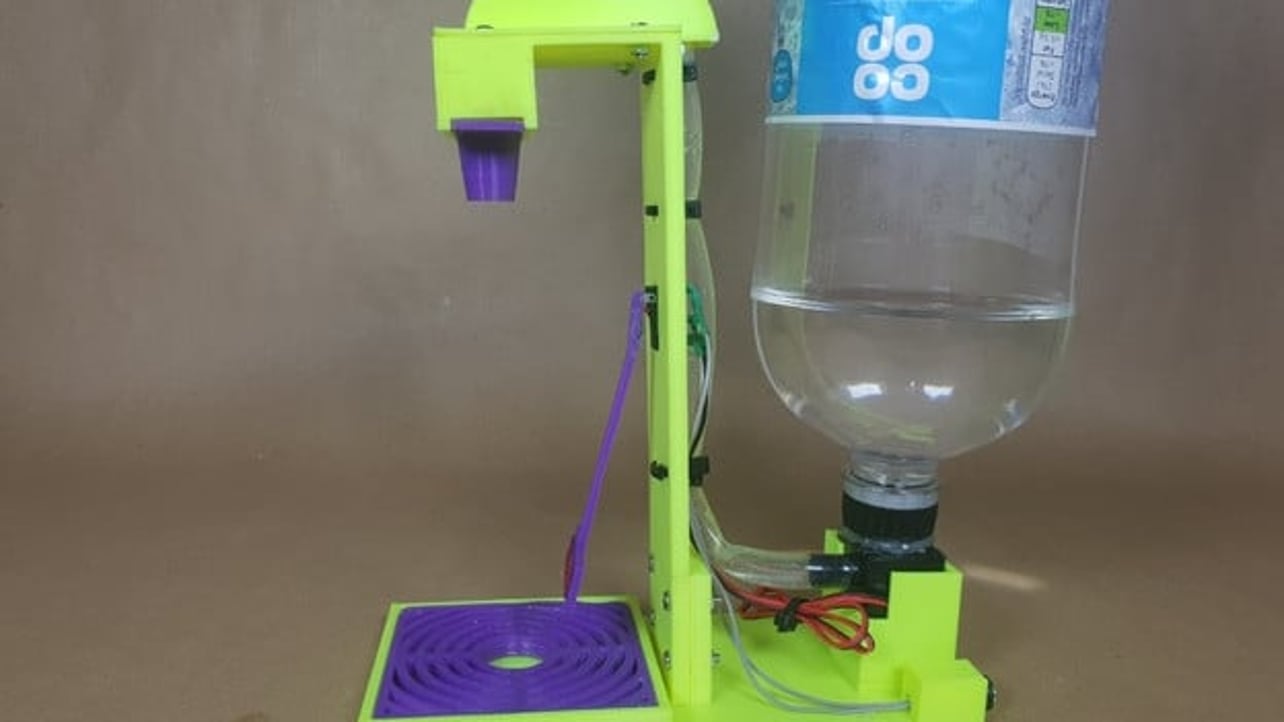 Project Stay Hydrated With A 3d Printed Drinks Tap All3dp