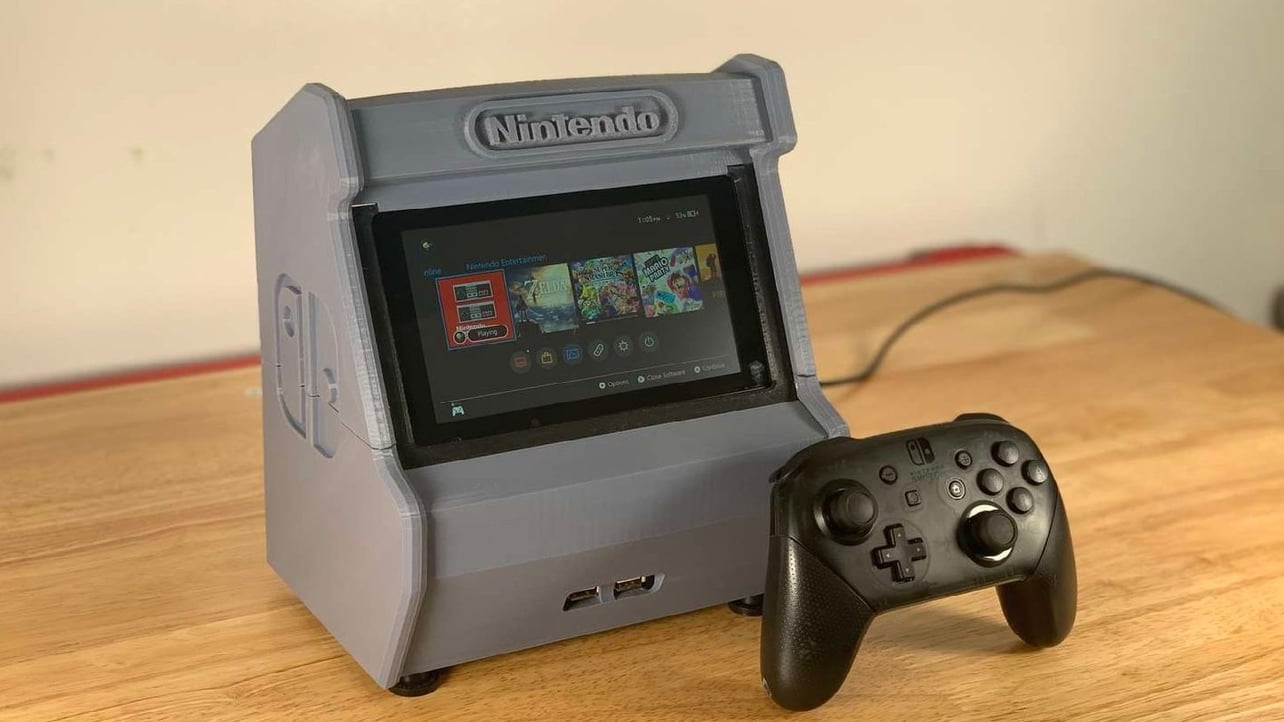 Project 3d Print Your Own Nintendo Switch Arcade Cabinet All3dp