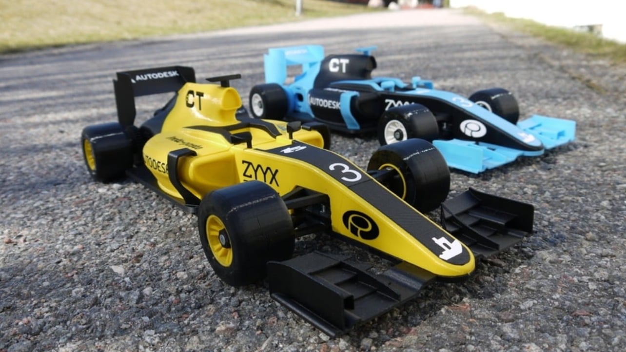  3D  Printed RC  Car 12 Cars to Feel Like an F1 Racer All3DP