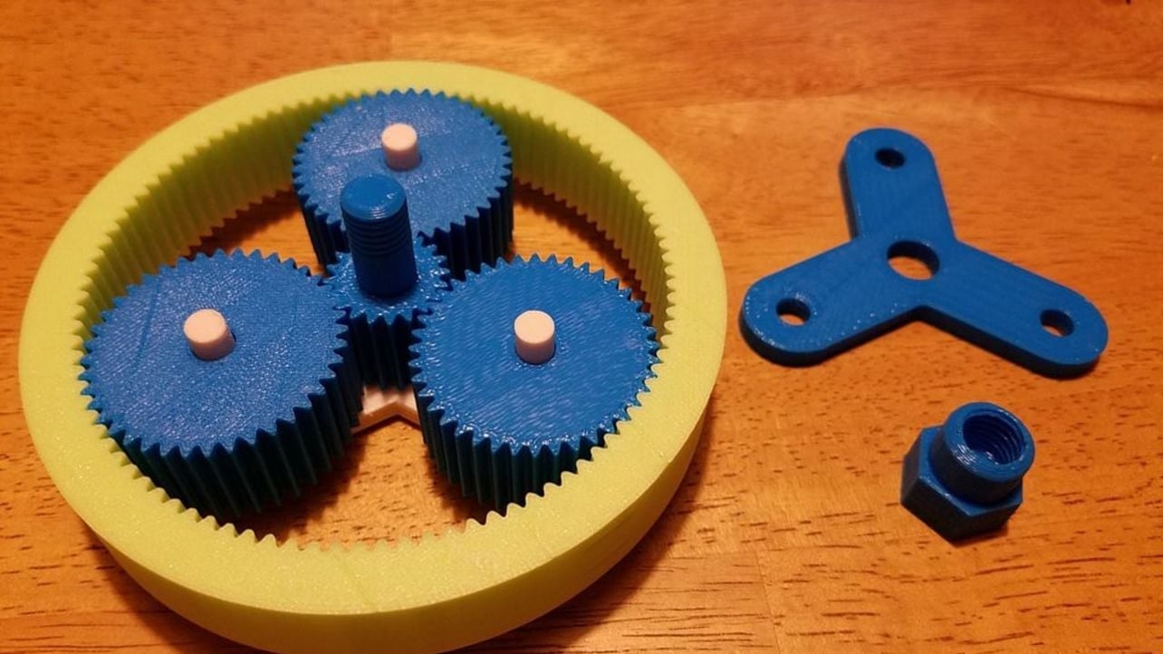 Featured image of 3D Printed Planetary Gear: The 10 Best Models