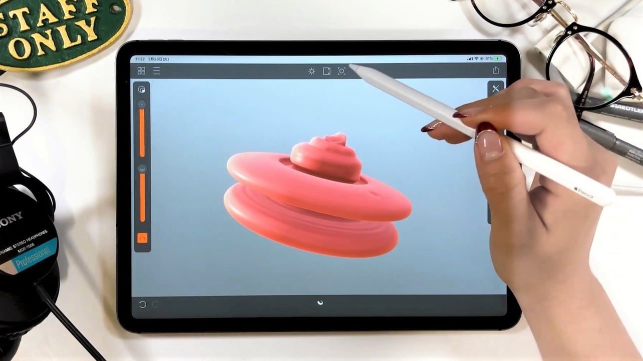 3d art ipad