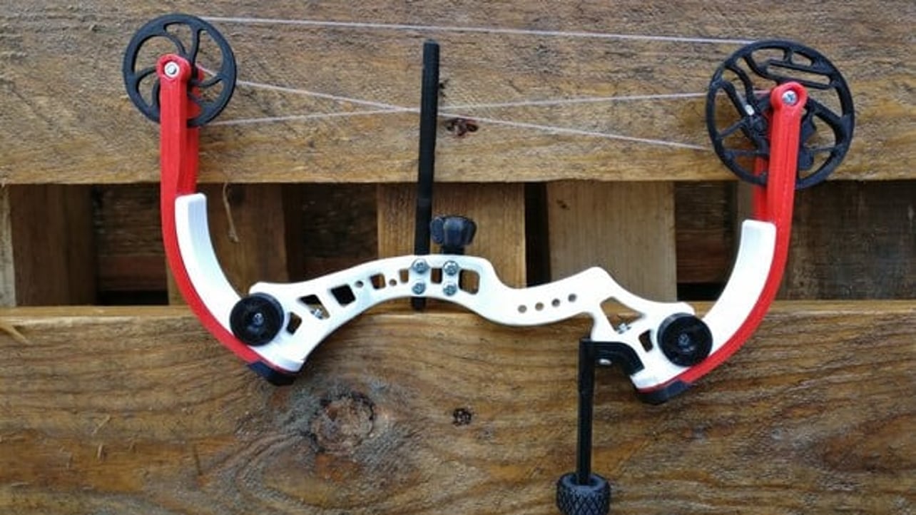 [Project] Take Aim With a 3D Printed Miniature Compound Bow | All3DP