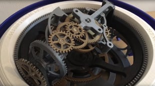 Featured image of Hawk Eye is a 3D Printed Triple-Axis Tourbillon