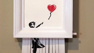 Image de l'en-tête de Projet 3D du week-end : jouez les Banksy avec la réplique autodestructrice de « Love is in the Bin »