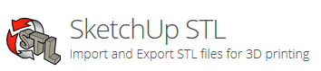 Bezpłatne edytory STL: SketchUp STL Plugin