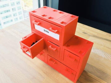 Obraz rzeczy do wydrukowania w 3D: 40 pomysłów na druk 3D w domu: pudełka na pipety