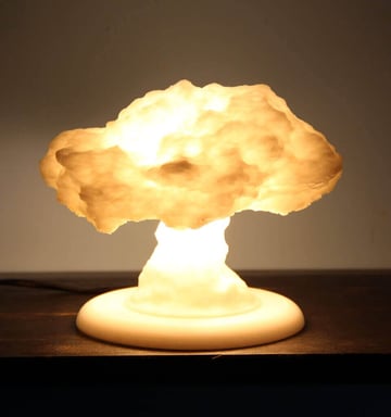 Obraz rzeczy do wydrukowania 3D: 40 pomysłów na druk 3D w domu: lampa Nuke