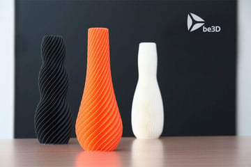 Obraz rzeczy do wydrukowania 3D: 40 pomysłów na druk 3D w domu: spiralny wazon