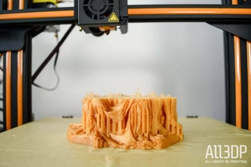 Image of 3D Printing Troubleshooting: Common 3D Printing Problems and Solutions: Extrusion Stopped Mid-Print