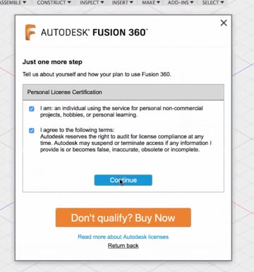 fusion 360 for hobbyist