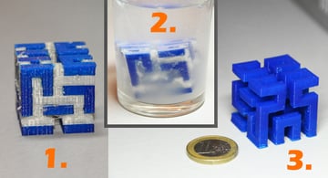 Image of 3D Printing Support Structures: Dissolvable 3D printing support structures