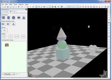 Imagen de Mejores programas CAD gratis (Software CAD 2D/3D): 3DCrafter