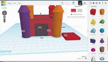 Obraz bezpłatnego oprogramowania do modelowania 3D dla początkujących: TinkerCAD