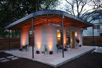 Who said a 3D printed house can't be stylish?