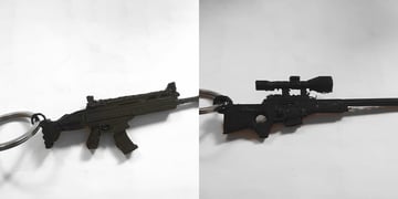 Obraz rekwizytów Fortnite do wydrukowania w 3D: Breloczek do broni Fortnite