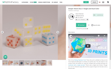 7 Best Sites For 3d Printed Dice All3dp