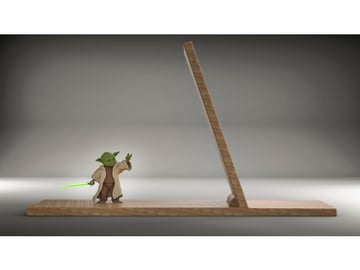 A Yoda Bookend