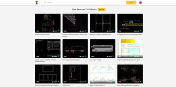 Obraz najlepszych witryn i archiwów 3D dla bezpłatnych modeli 3D: BiblioCAD
