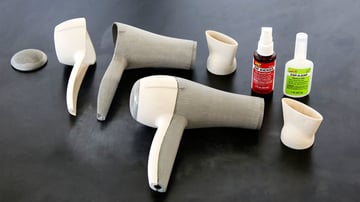 A glued 3D print.