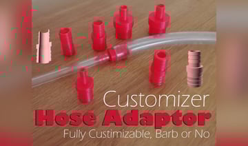 Image of Cool Things to 3D Print: Hose Connector Cusomizer