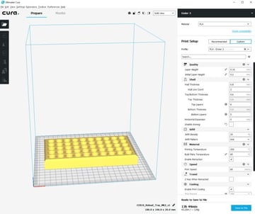 Cura is a highly popular slicer for FDM machines.