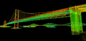 Even bridges can be 3D scanned.