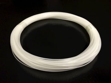 A reel of cleaning filament