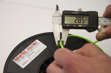 A pair of digital or manual calipers can come in handy for measuring small dimensions on 3D printed parts and can even be used to check filament diameter and so are handy to have on hand