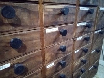 These printed drawer pulls lasted quite well over time