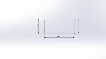 Drawing a sketch to create a box