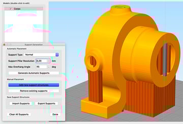 Suportes personalizados – uma vitória definitiva para o Simplify3D