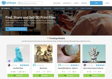 2020 Best Sites For Free Stl Files 3d Printer Models All3dp