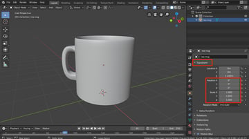 import blender file to unity