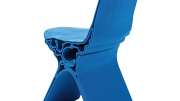 Nagami'nin 3D baskılı sandalye koleksiyonuna yeni eklenen Nobu