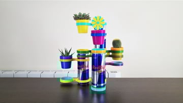 Bundle of 5 hand painted 3D printed vegetable garden signs Bundle of 5 hand painted 3D printed vegetable garden signs