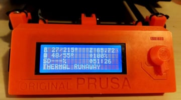 Thermal runaway protection lies in the 3D printer's firmware