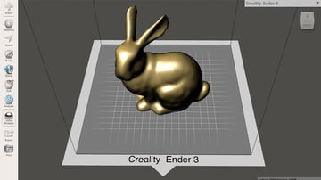 Teraz model 3D powinien być zoptymalizowany i gotowy do druku 3D