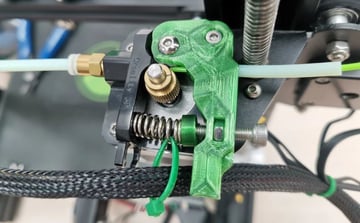 Make sure to slightly loosen you're extruder feeder's tension