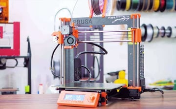 Obraz najlepszych drukarek 3D dla firm: Original Prusa i3 MK3S