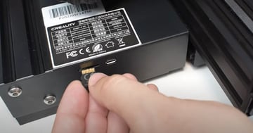 Inserting Micro SD card into the mainboard