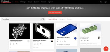 GrabCAD oferuje różnorodne modele inżynieryjne i projektowe