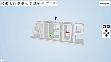 3DViewerOnline oferuje podstawowe narzędzia do wizualizacji w przejrzystym układzie