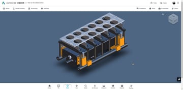 Autodesk Viewer oferuje zaawansowane narzędzia do współpracy w przejrzystym, minimalistycznym układzie