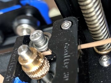 Brass extruder gears wear down over time