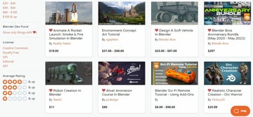 You many resources in Blender Market